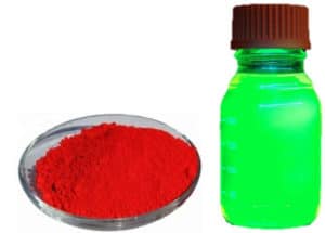 Fluorescein Dye - Example of Fluorescence