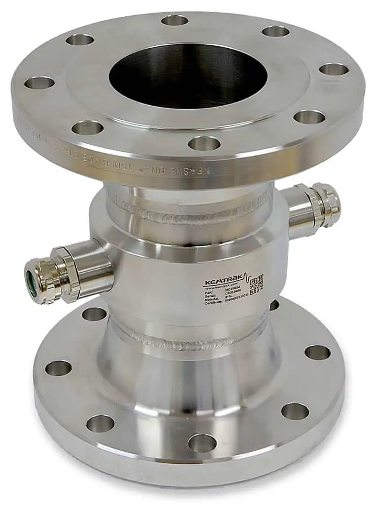 Inline Flow Cell - Spool Flange Style