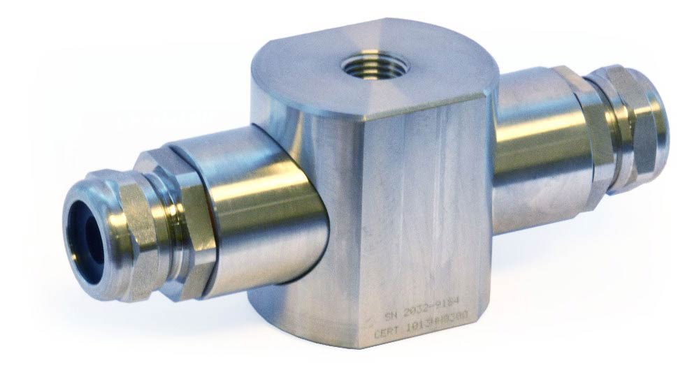 Inline Flow Cell - Threaded Flange Style